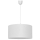 Lampadario su corda ALBA 1xE27/60W/230V d. 40 cm bianco