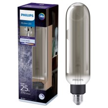 Lampadina LED dimmerabile SMOKY VINTAGE Philips T65 E27/6,5W/230V 4000K