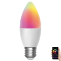 LED RGBW Lampadina C37 E27/4,9W/230V 2700-6500K - Aigostar