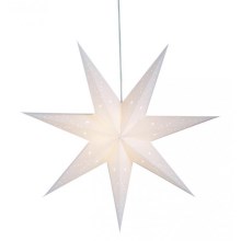 Markslöjd 8101,400 - Decorazione natalizia SATURNUS 1xE14/25W/230V d. 75 cm bianco