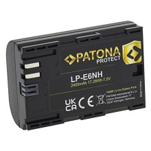 PATONA - Batteria Canon LP-E6NH 2250mAh Li-Ion Protect EOS R5/R6