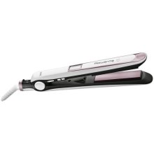 Rowenta - Piastra per capelli con display LCD PREMIUM CARE 32W/230V rosa/bianco