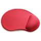 Tappetino per mouse in gel rosso