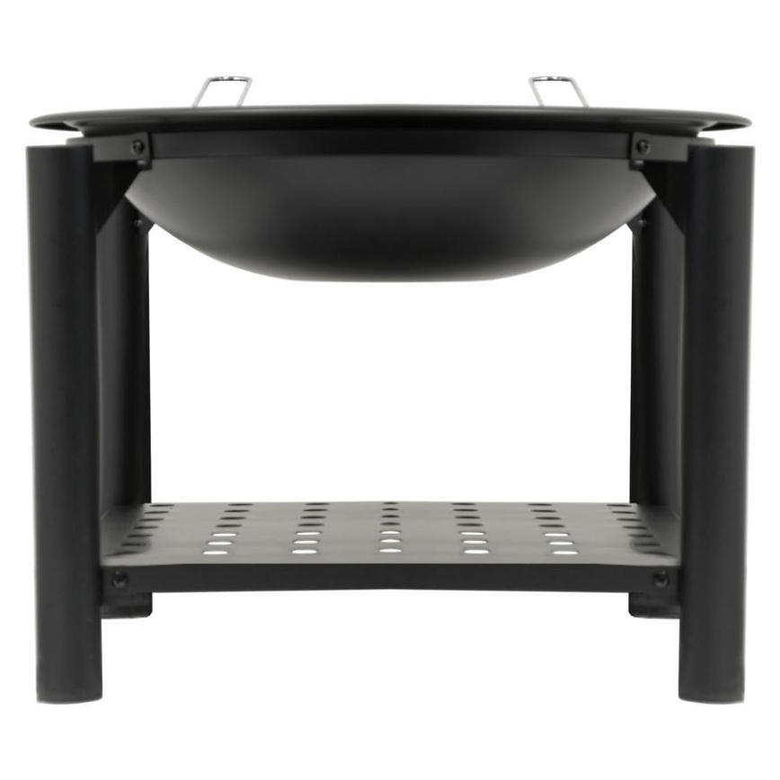 Portable legno campfire con un grate 48 cm