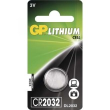 1 pz Batteria a bottone al litio CR2032 GP 3V/220mAh