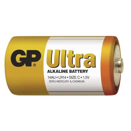 2 pz Batteria alcalina C GP ULTRA 1,5V