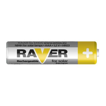 2 pz Batteria ricaricabile AAA RAVER NiMH/1,2V/400 mAh