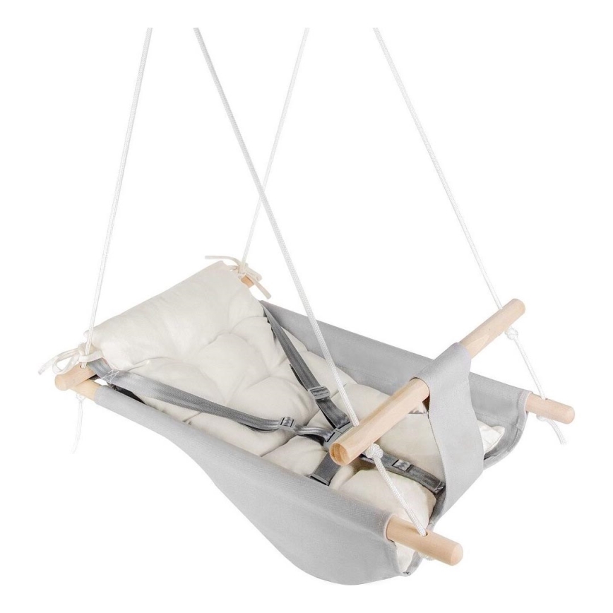 2Kids Toys - Altalena tessile per i più piccoli grigio