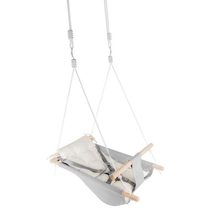 2Kids Toys - Altalena tessile per i più piccoli grigio