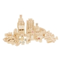 2Kids Toys - Blocchi di legno naturali, set da 220 pezzi