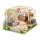 2Kids Toys - Casa dei bambini Cat cafè con giardino 2xAAA