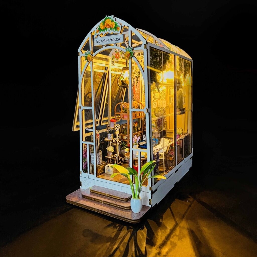 2Kids Toys - Casa in miniatura Giardino casa 2xAAA