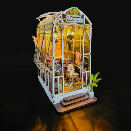 2Kids Toys - Casa in miniatura Giardino casa 2xAAA