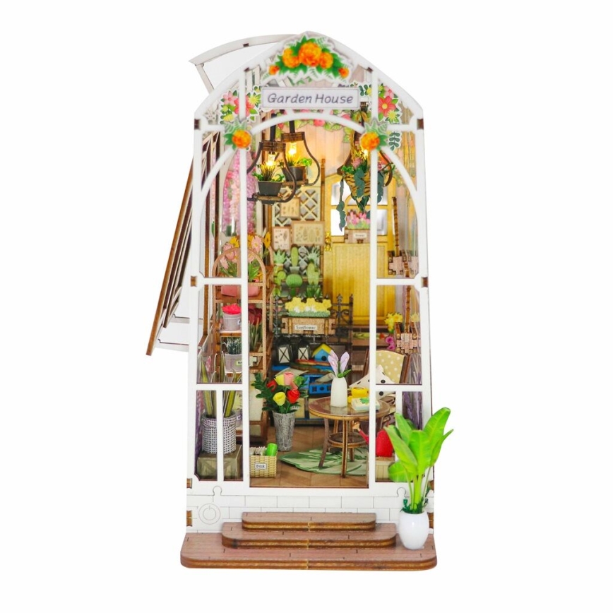 2Kids Toys - Casa in miniatura Giardino casa 2xAAA