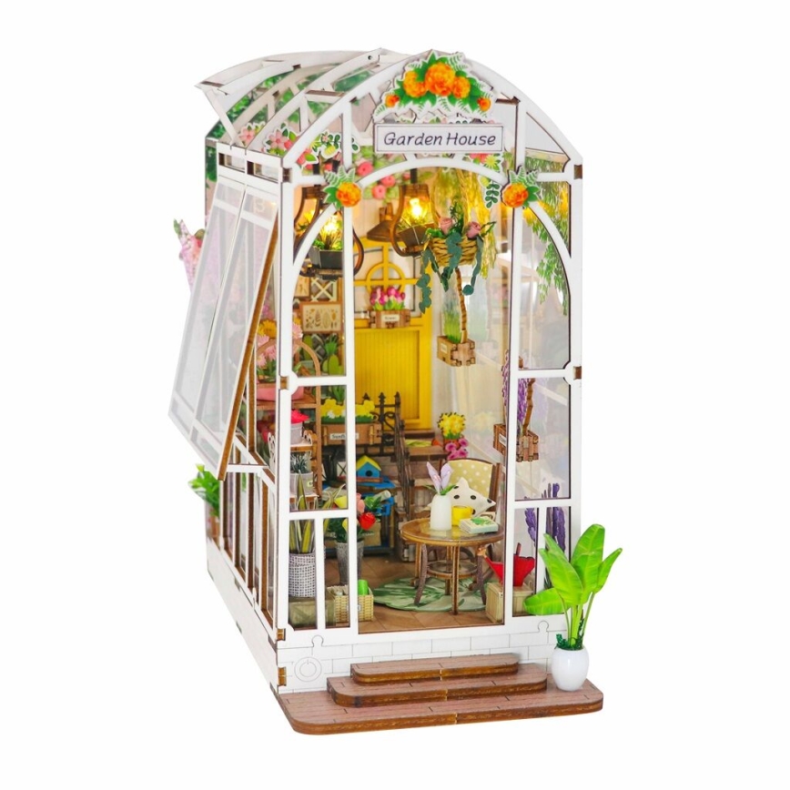 2Kids Toys - Casa in miniatura Giardino casa 2xAAA