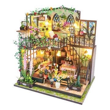 2Kids Toys - Casa in miniatura La serra di Darcy 2xAAA