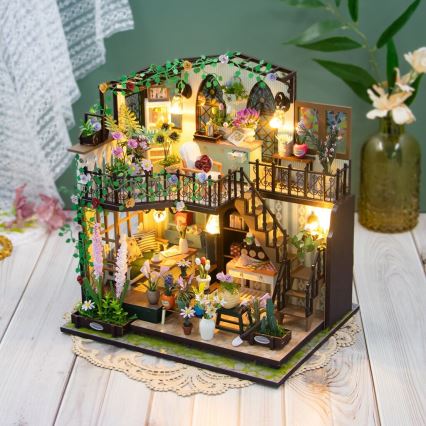 2Kids Toys - Casa in miniatura La serra di Darcy 2xAAA