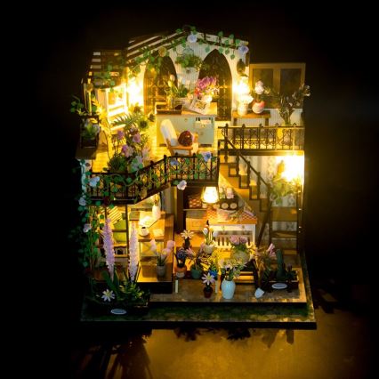 2Kids Toys - Casa in miniatura La serra di Darcy 2xAAA