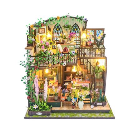 2Kids Toys - Casa in miniatura La serra di Darcy 2xAAA