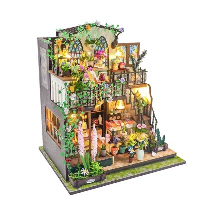 2Kids Toys - Casa in miniatura La serra di Darcy 2xAAA