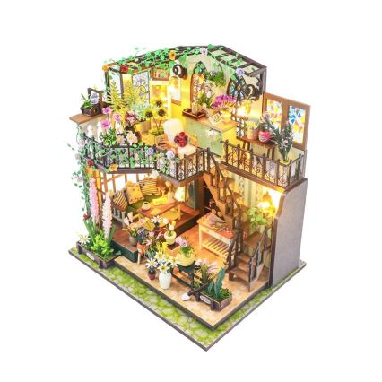 2Kids Toys - Casa in miniatura La serra di Darcy 2xAAA