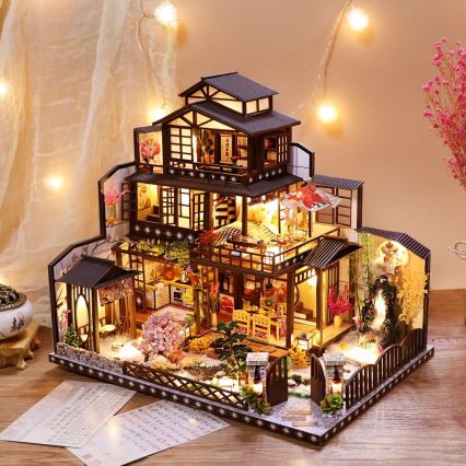 2Kids Toys - Casa in miniatura Villa Sakura di lusso 2xAAA