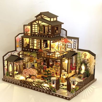 2Kids Toys - Casa in miniatura Villa Sakura di lusso 2xAAA