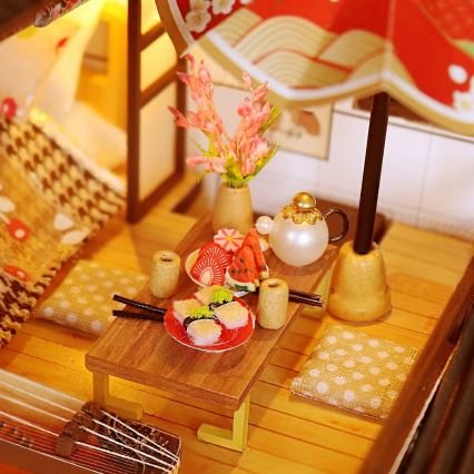 2Kids Toys - Casa in miniatura Villa Sakura di lusso 2xAAA
