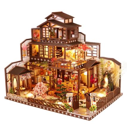 2Kids Toys - Casa in miniatura Villa Sakura di lusso 2xAAA