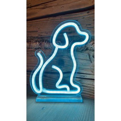 2Kids Toys - Decorazione da tavolo LED al neon LED/5W/USB cane