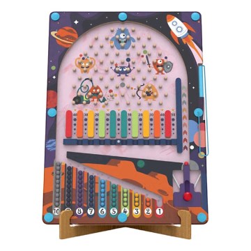 2Kids Toys - Flipper magnetico Spazio 2 in 1