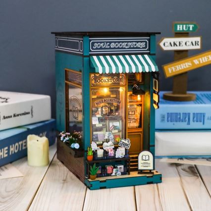 2Kids Toys - LED Fermalibri Libreria dell'anima 2xAAA