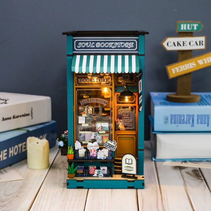 2Kids Toys - LED Fermalibri Libreria dell'anima 2xAAA