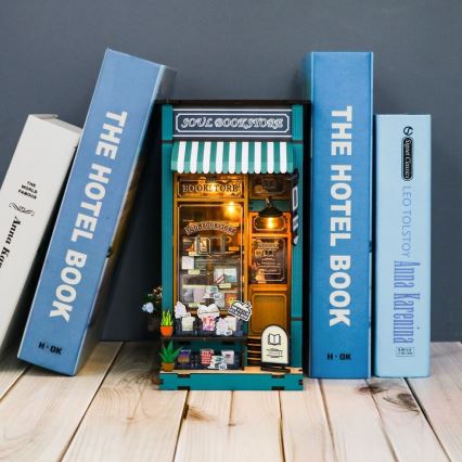 2Kids Toys - LED Fermalibri Libreria dell'anima 2xAAA
