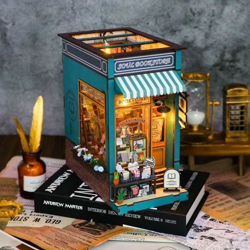 2Kids Toys - LED Fermalibri Libreria dell'anima 2xAAA