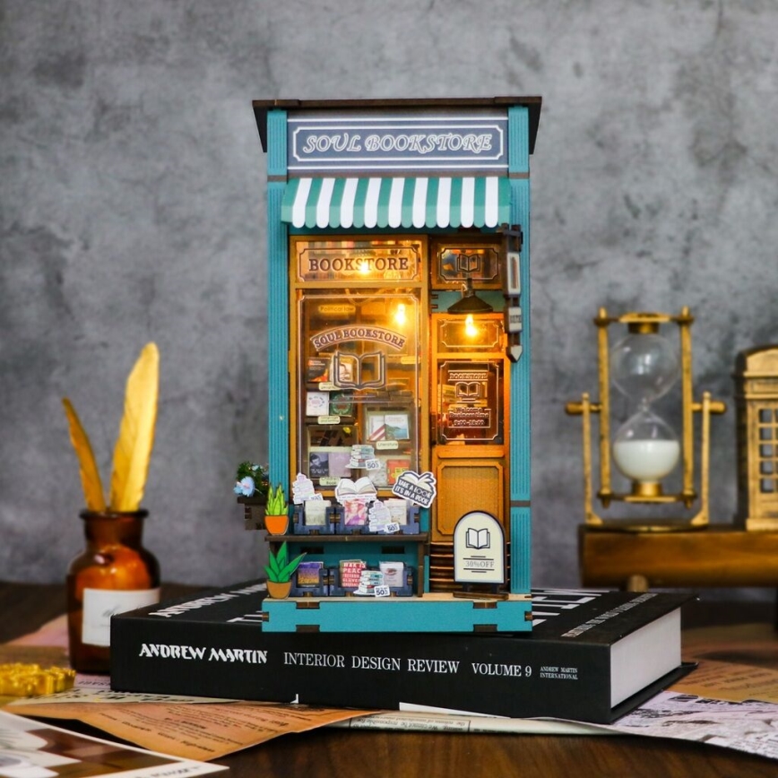 2Kids Toys - LED Fermalibri Libreria dell'anima 2xAAA