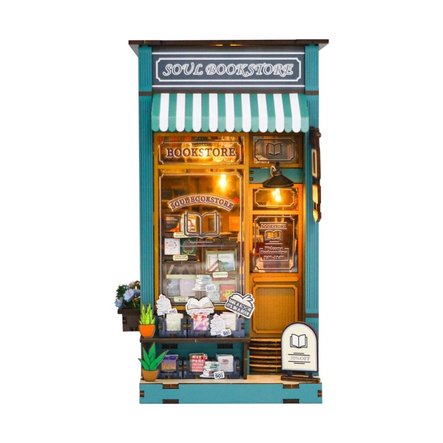 2Kids Toys - LED Fermalibri Libreria dell'anima 2xAAA