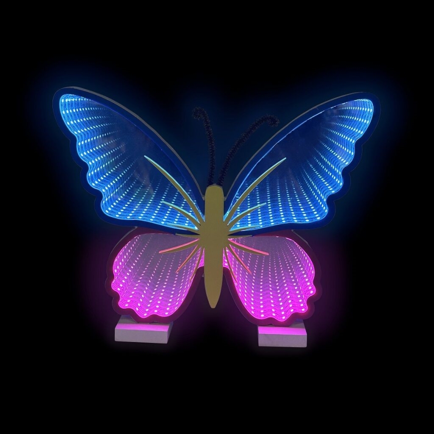 2Kids Toys - LED Neon tavolo decorazione LED/5W/USB farfalla