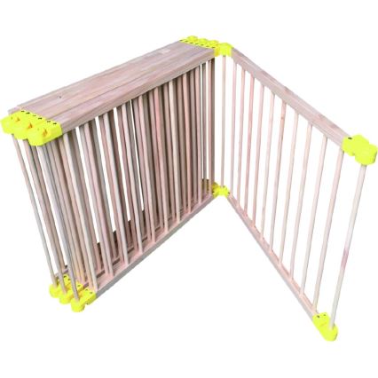 2Kids Toys - Recinto in legno per bambini XXL 210x210 cm beige