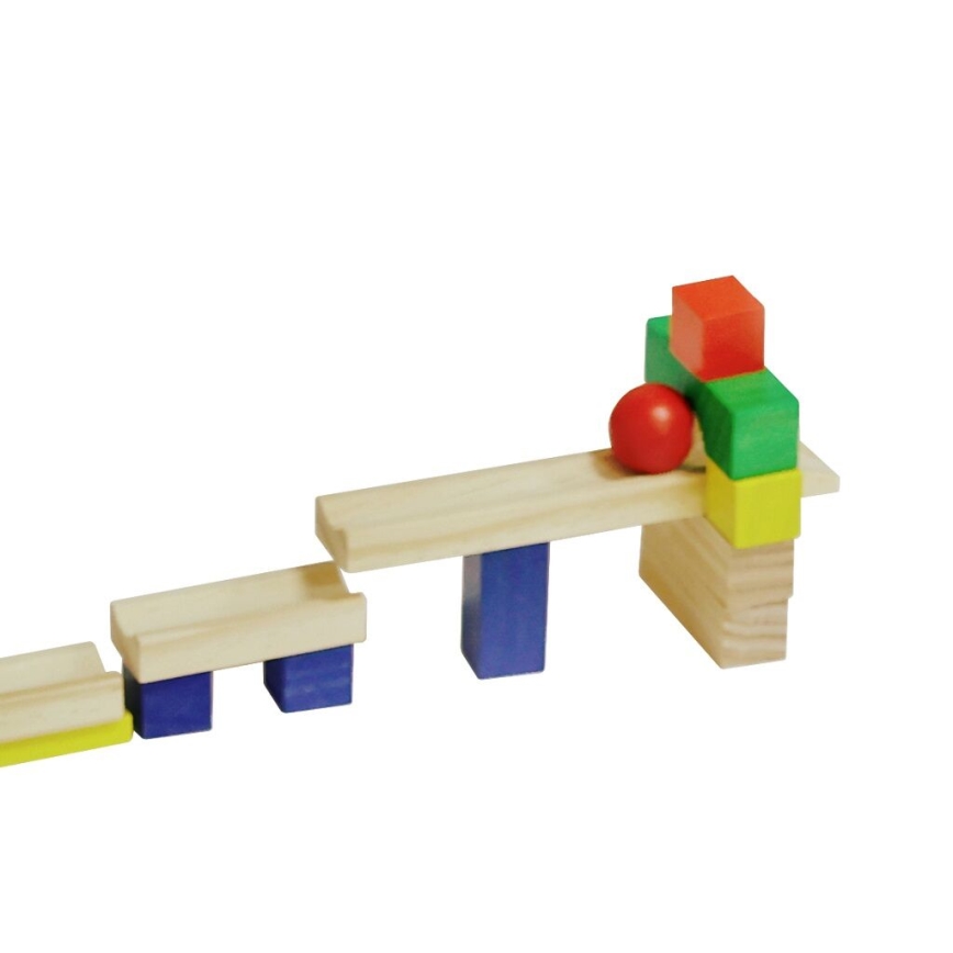 2Kids Toys - Set di 800 tessere di domino in legno colorato