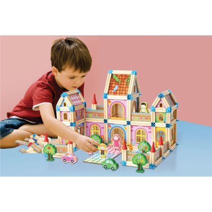 2Kids Toys - Set di costruzioni in legno: Castello