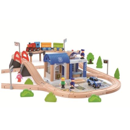 2Kids Toys - Set ferroviario Città e Villaggio, 200 pezzi