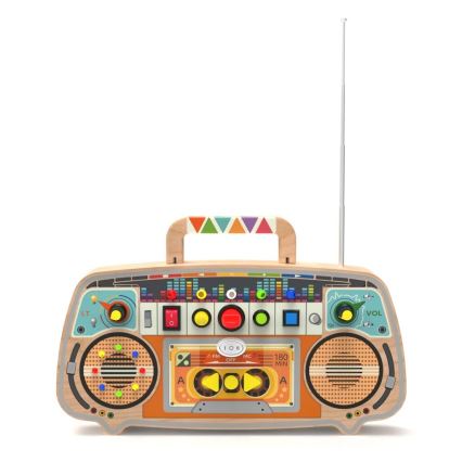 2Kids Toys - Tavola attività con radio FM 3xAAA