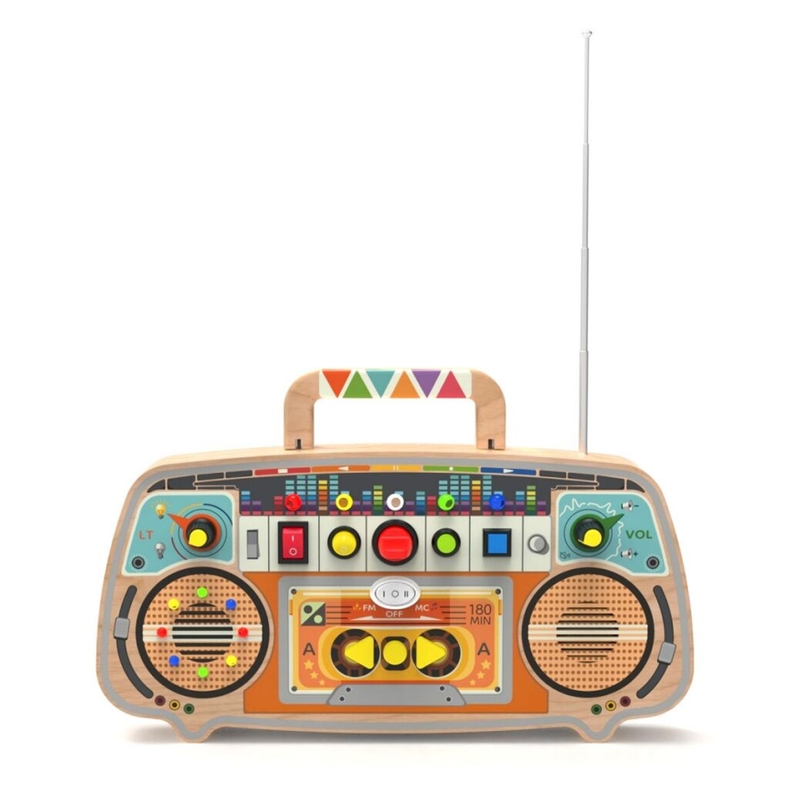 2Kids Toys - Tavola attività con radio FM 3xAAA