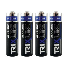 4 pz Batteria alcalina EXTRA POWER AA 1,5V