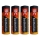 4 pz Batteria alcalina EXTRA POWER AA 1,5V