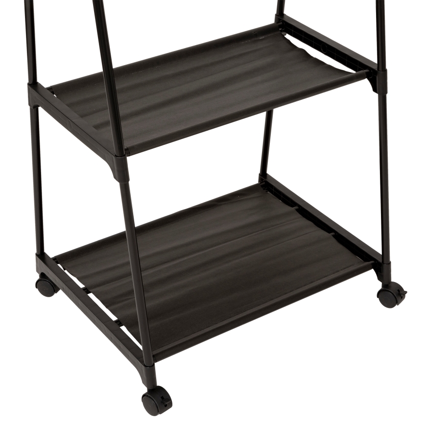 5five - Appendiabiti a piantana FESY 156x83 cm nero