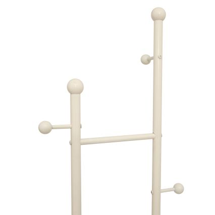 5five - Appendiabiti a piantana LENTY 188x40 cm colore crema