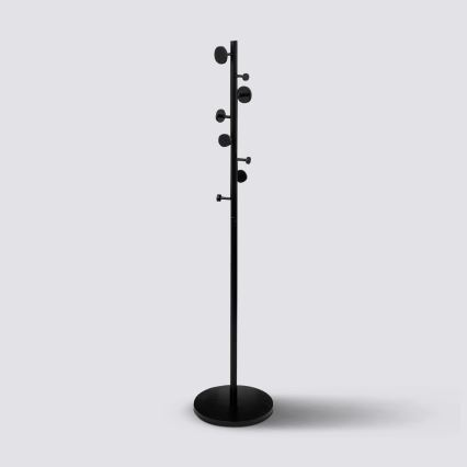 5five - Appendiabiti a piantana PERY 176x37 cm nero