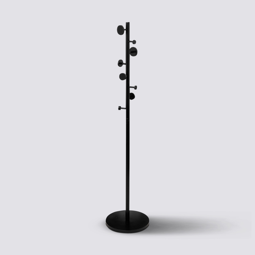 5five - Appendiabiti a piantana PERY 176x37 cm nero